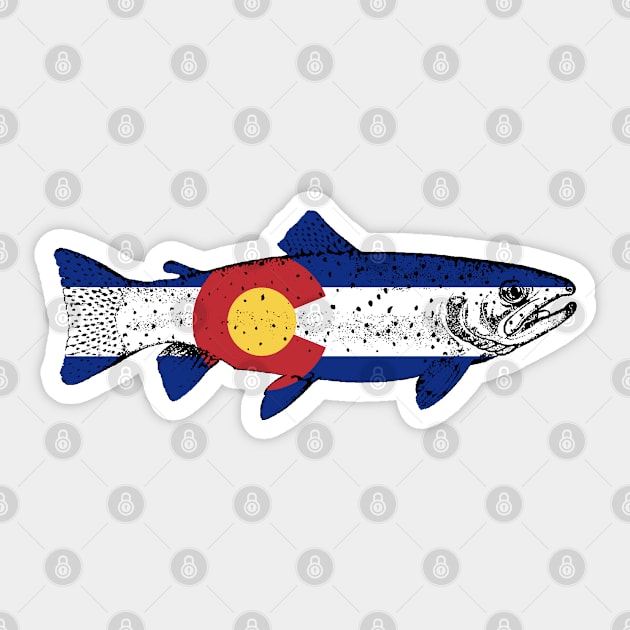 Fish Colorado Sticker by esskay1000